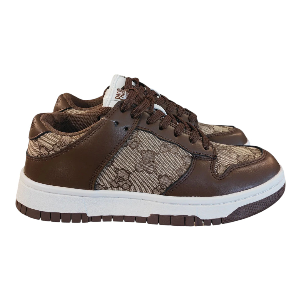Scarpe Pash Bag Art18914 Sneaker orsetti Brown
