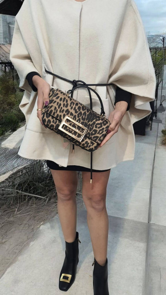 Borsa Alessia & Massimo 5205 a mano animalier