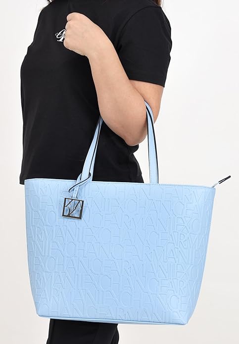 Borsa Armani Exchange Art942650 Shopping Bag logata opaca