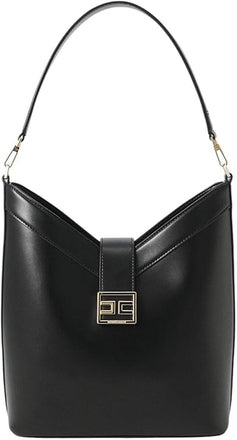 Borsa Elisabetta Franchi BS19A51E2 Hobo con Fibbia Logata