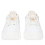 Sneaker Tosca Blu SS2502S013 Elettra con farfalle in strass colore bianco/oro