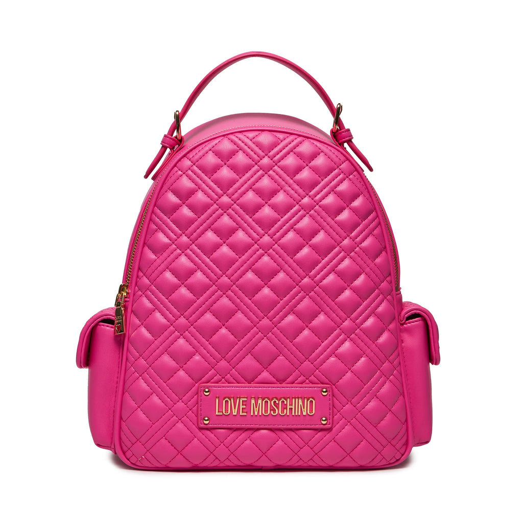 Zaino Love Moschino JC4015 matelasse quilted fuxia