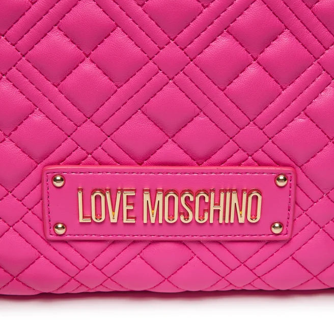 Zaino Love Moschino JC4015 matelasse quilted fuxia