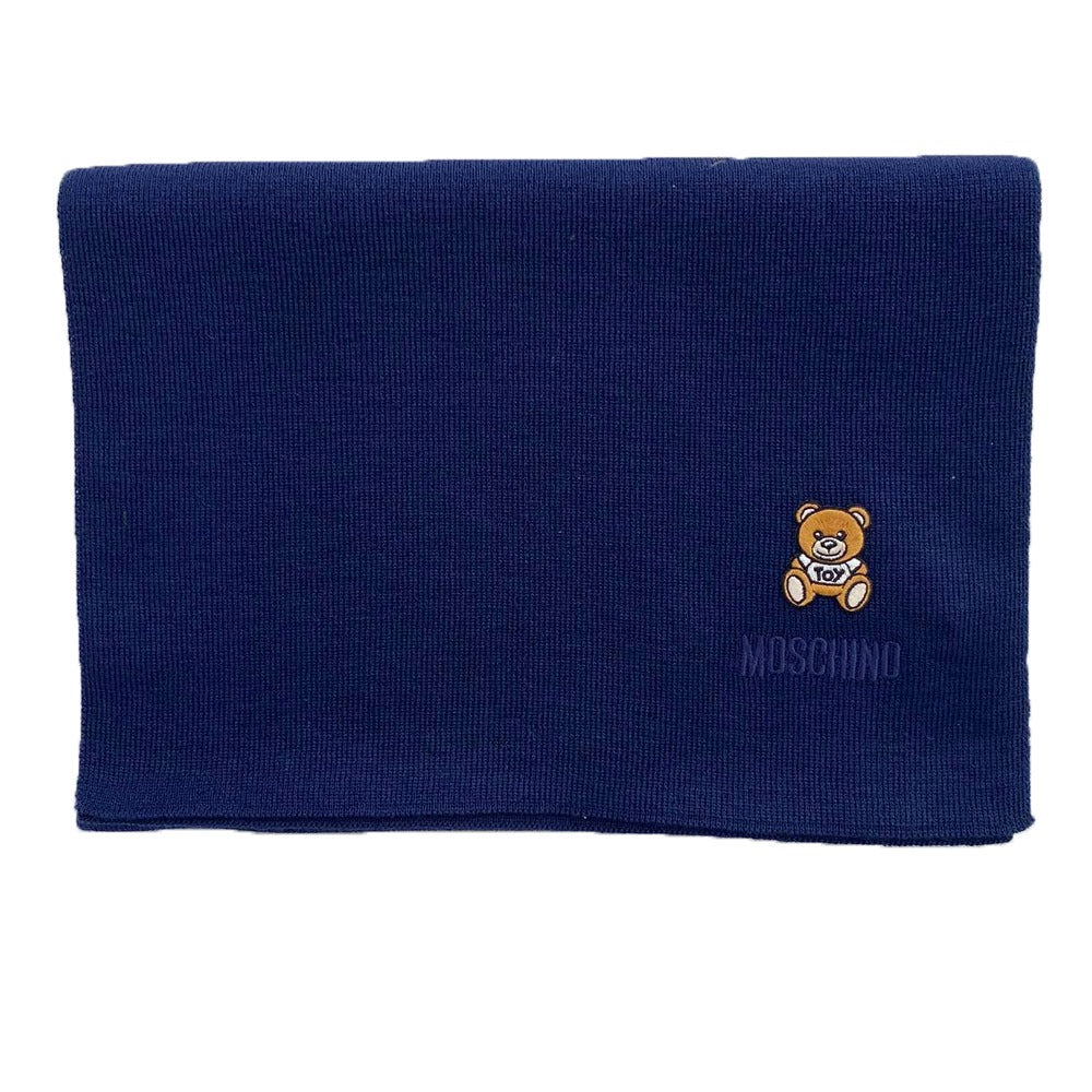 Sciarpa Moschino Art.30620 con teddy piccolo lato