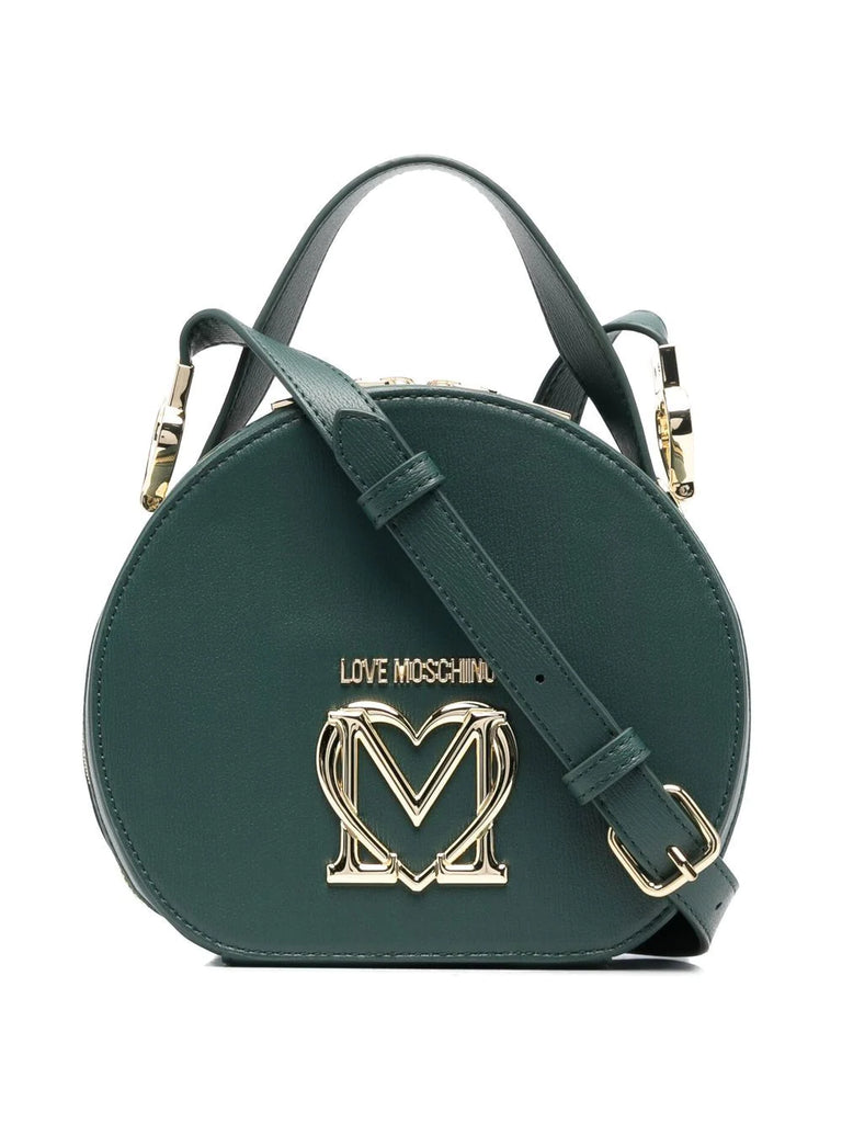 Borsa Love Moschino JC4081 Tracolla con placca logo Verde