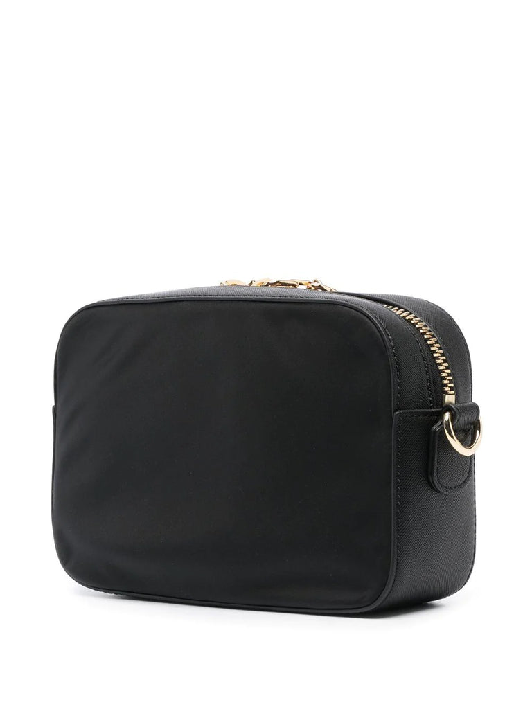 Borsa Love Moschino JC4159 Tracolla Nylon con placca nera