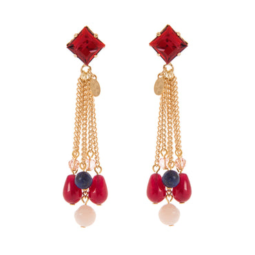 Orecchini Sodini art 330659W con frange Astrea