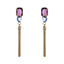Orecchini Sodini art 550644W con brillanti e nappa Dafne