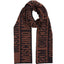 Sciarpa Moschino art 30623 fantasia logo grande