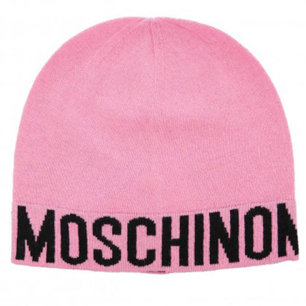 Cappello Moschino art 65233 con striscia logo grande