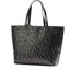 Borsa Armani Exchange Art 942650 shopper logo vernice nero