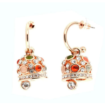 Orecchini Amo Capri 3510705 in metallo con campanella multicolore