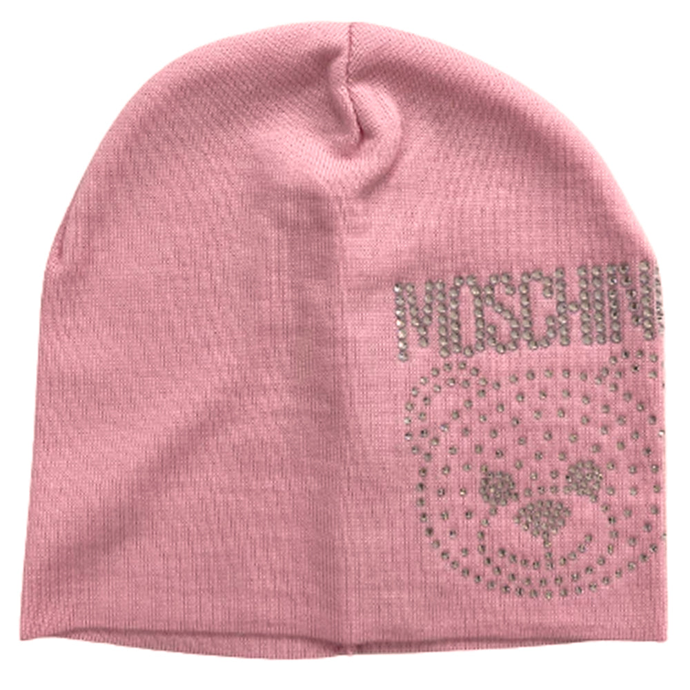 Cappello Moschino art 65331 Orsetto Teddy con strass