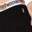 Leggings Moschino Underwear art 4311 nero con fascia teddy