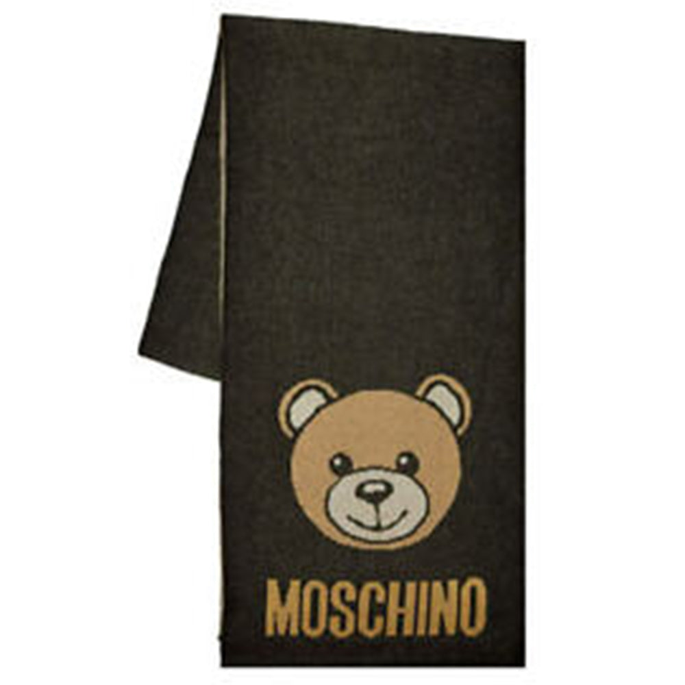 Sciarpa Moschino art 30666 lurex face teddy e logo