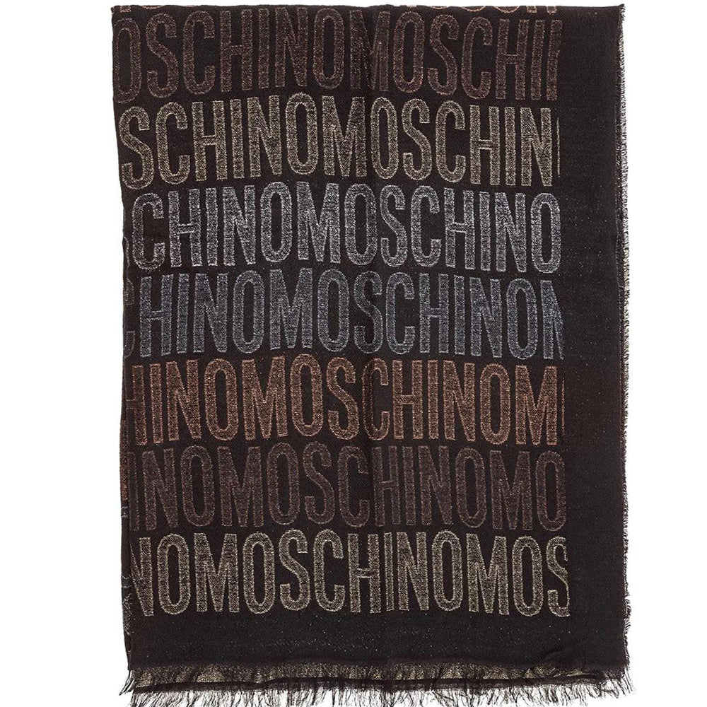 Stola Moschino logata lurex