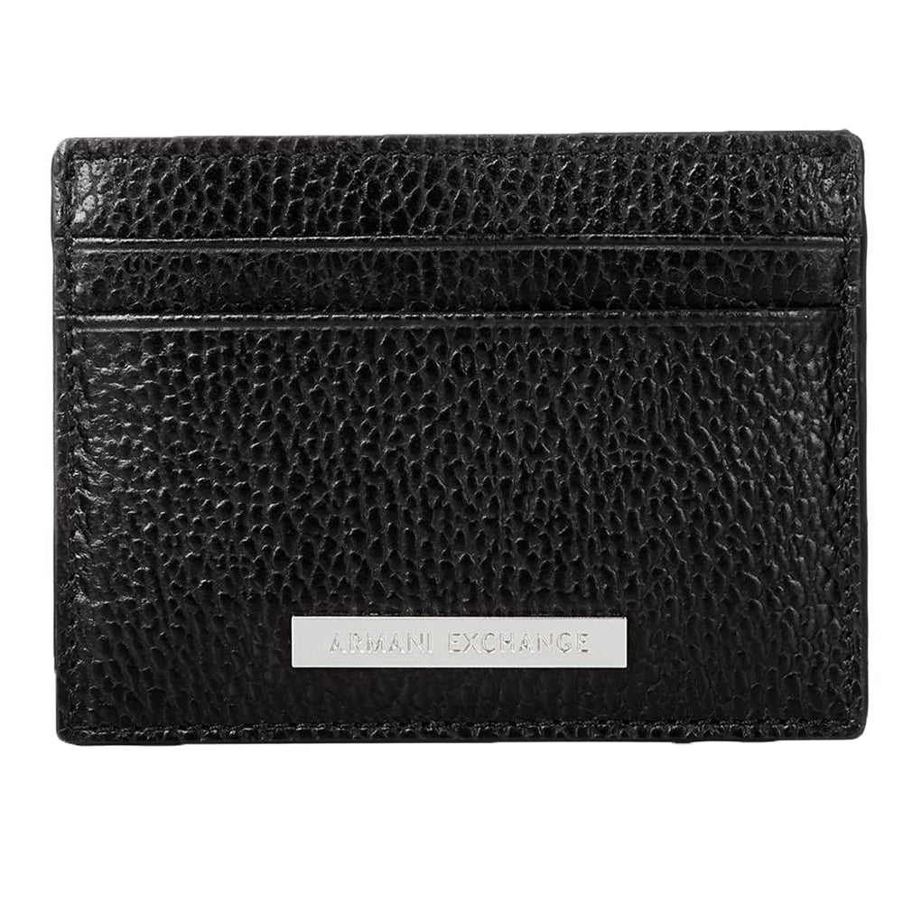 Portacarte Armani Exchange 958053 uomo credit card holder black