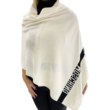 Sciarpone Moschino art 30638 striscia con logo