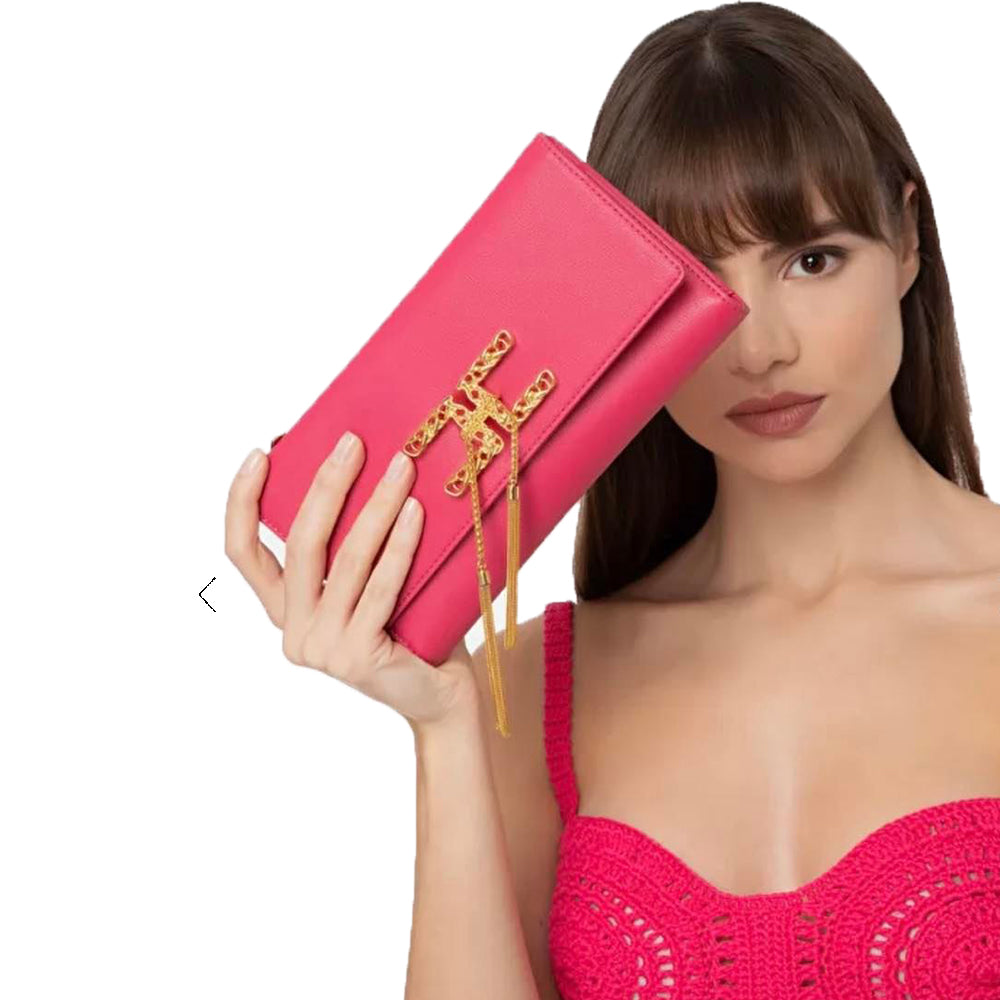 Pochette Elisabetta Franchi art BS61A32E2 on chain fuxia