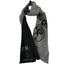 Sciarpa Moschino art 50055 con fantasia logo moschino milano