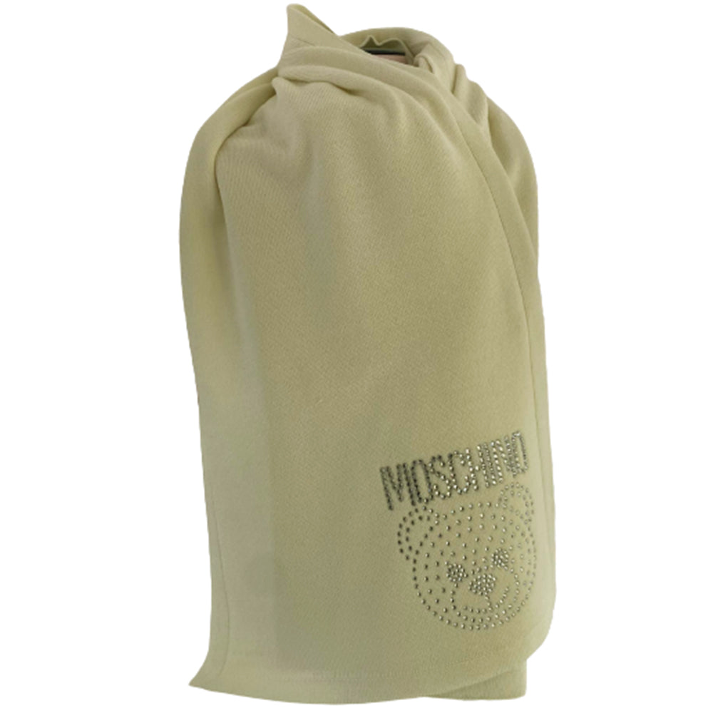 Sciarpa Moschino 30741 monocolore con strass