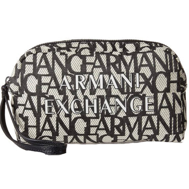 Pochette Armani Exchange art 948517 CC708 in tessuto logato