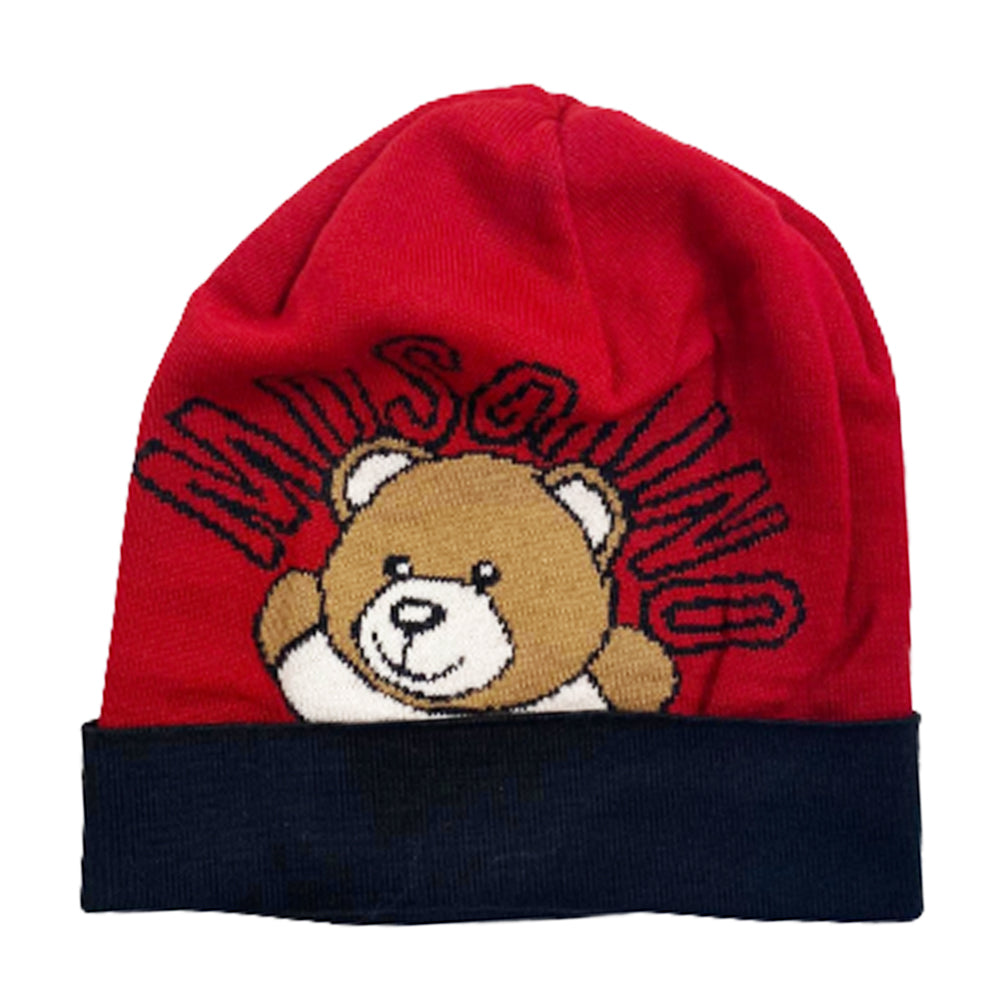 Cappello Moschino art 65336 con risvolto
