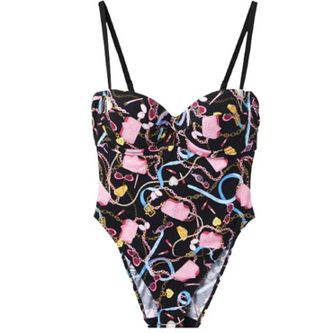 Body Chiara Ferragni art CFA6022 con fantasia charms nero