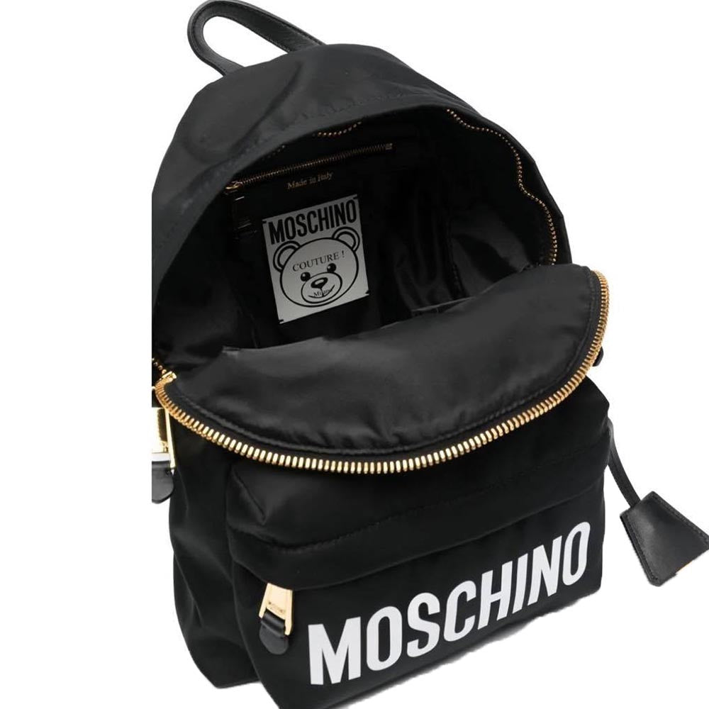 Zaino Moschino Couture art A7612 teddy bear nero