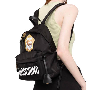 Zaino Moschino Couture art A7612 teddy bear nero