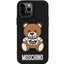 Cover Moschino art A7945 iphone 13 pro max nera teddy bear