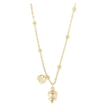 Collana Amo Capri 3540818 in metallo con campanella oro