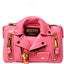 Borsa Moschino Couture art 7430 biker bag media fuxia