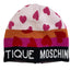 Cappello Moschino art 65346 con fantasia cuori