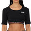 T-shirt Moschino Underwear art 1801 nera con banda logo tg L
