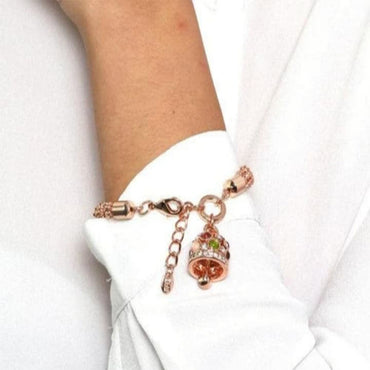 Bracciale Multifili Amo Capri 3570812 in metallo con campanella multicolor