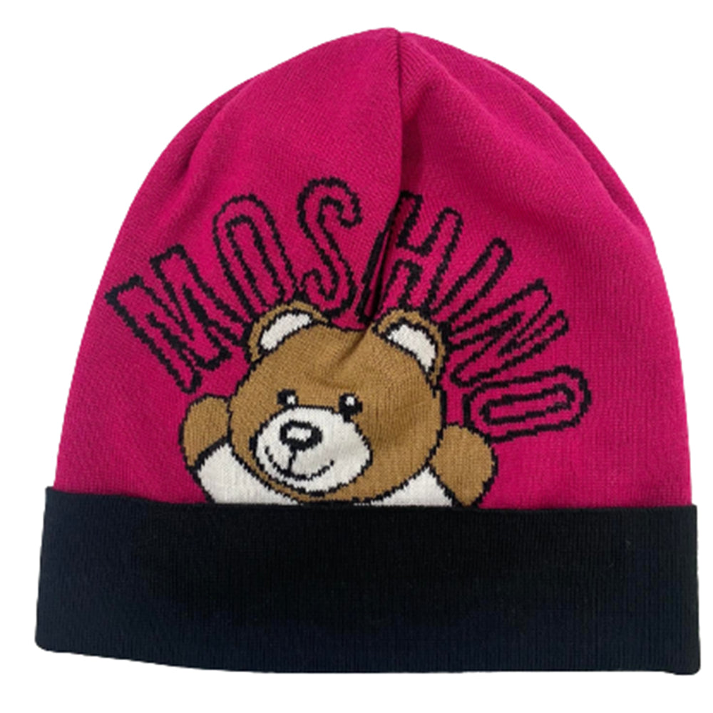Cappello Moschino art 65336 con risvolto