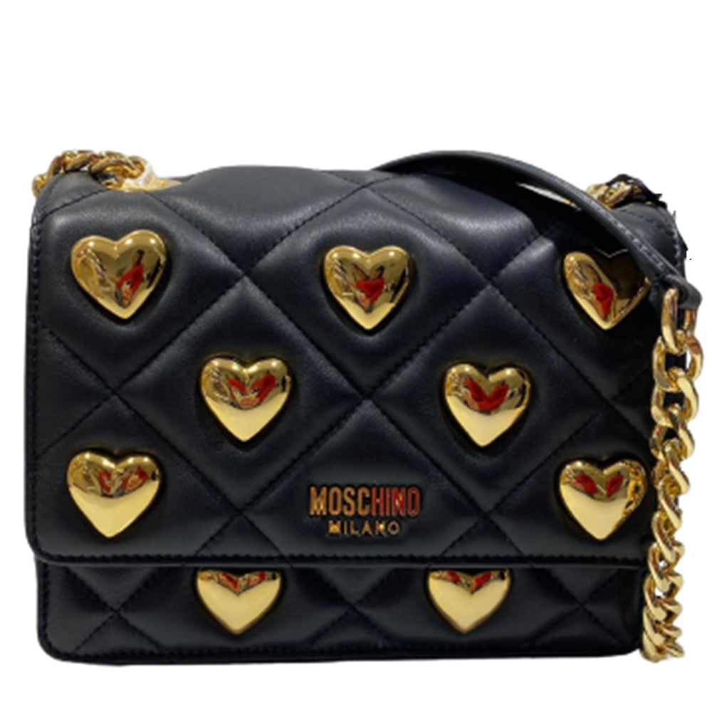 Borsa Moschino Couture art 7506 in pelle nera