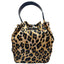 Borsa Moschino Couture art  7407 modello sacca in nylon leopard