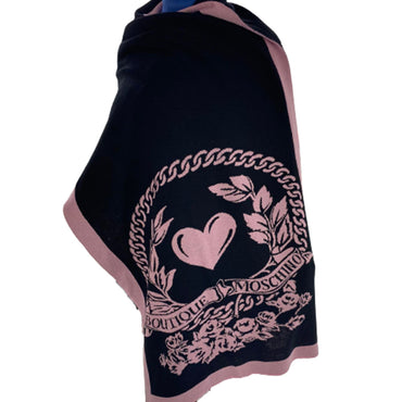 Sciarpone Moschino art 30671 con fantasia lurex