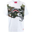 T-shirt Sprayground bianco art 19PESP022 bocca shark
