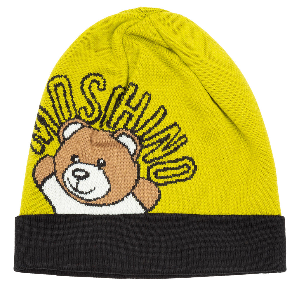 Cappello Moschino art 65336 con risvolto
