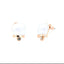Orecchini Amo Capri 3511119 in metallo a forma di campanella bianchi e cristalli