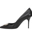 Scarpe Love Moschino art JA10139 décolleté nere con cuore