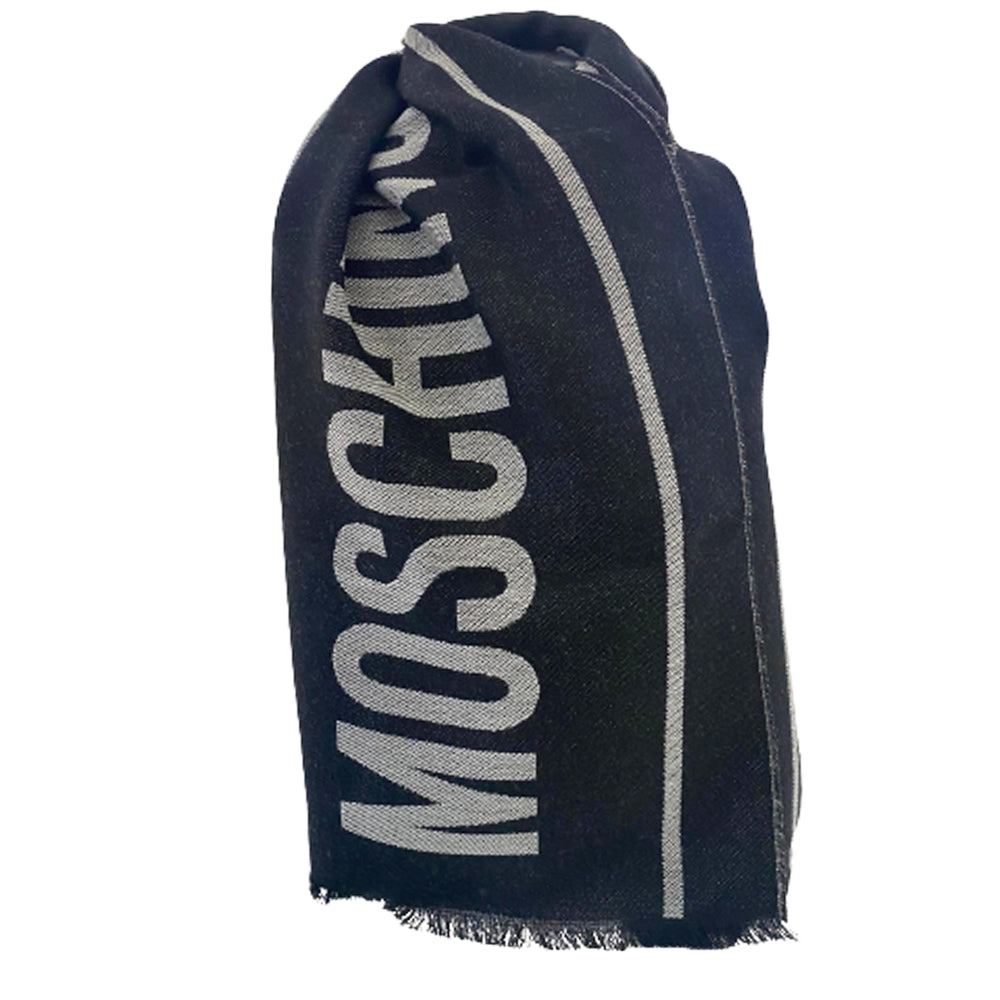 Sciarpa Moschino art 50195 M5647 monocolore con logo