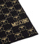Sciarpa Moschino art 30738 fantasia logo moschino milano glitter