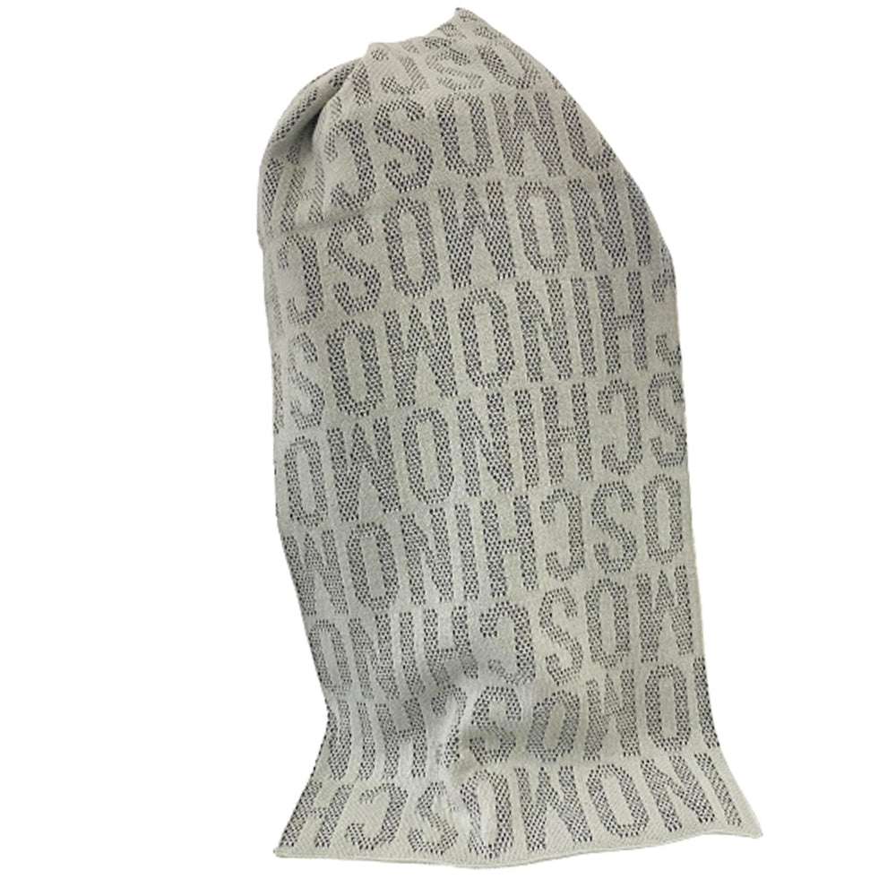 Sciarpa Moschino art 30748 logo unisex