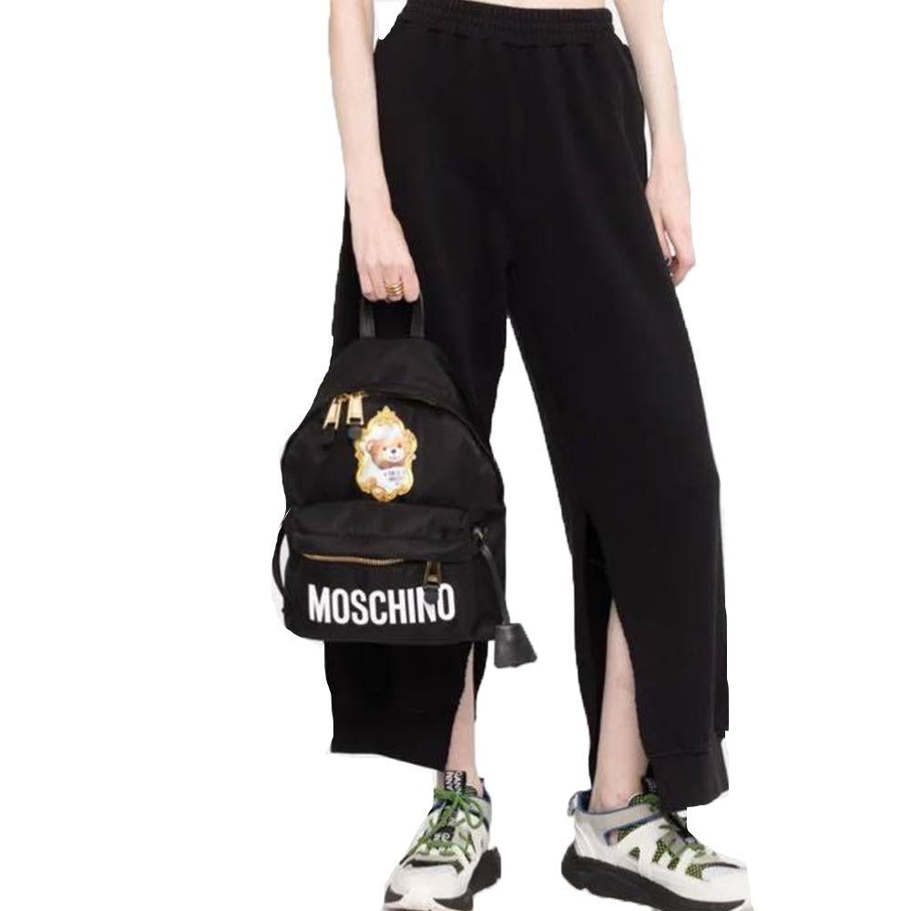 Zaino Moschino Couture art A7612 teddy bear nero
