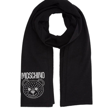 Sciarpa Moschino 30741 monocolore con strass