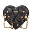 Borsa Moschino Couture art 7540 8002 in pelle cuore biker